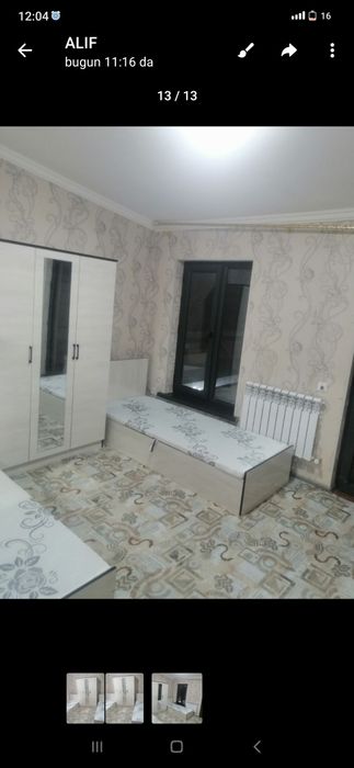 Ижарага участка берилади 2чи Кавати 2хонали ремонти БН хайтек участка