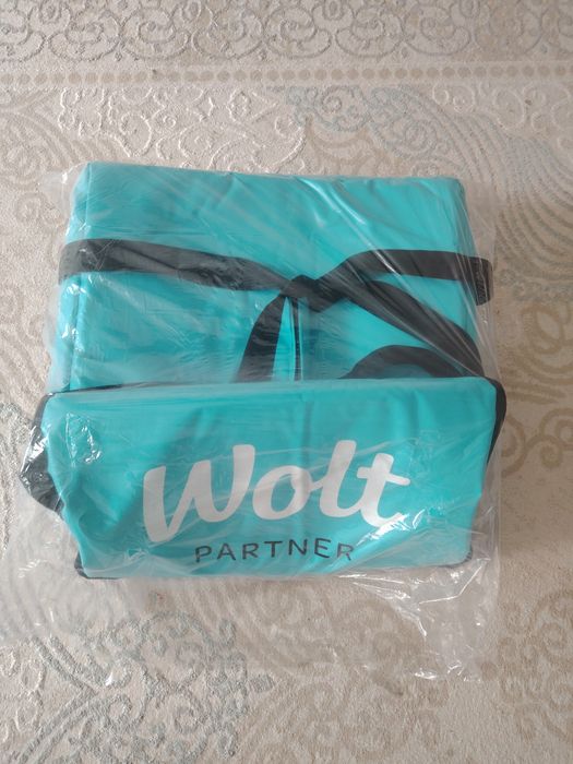 Сумка термо Wolt новый
