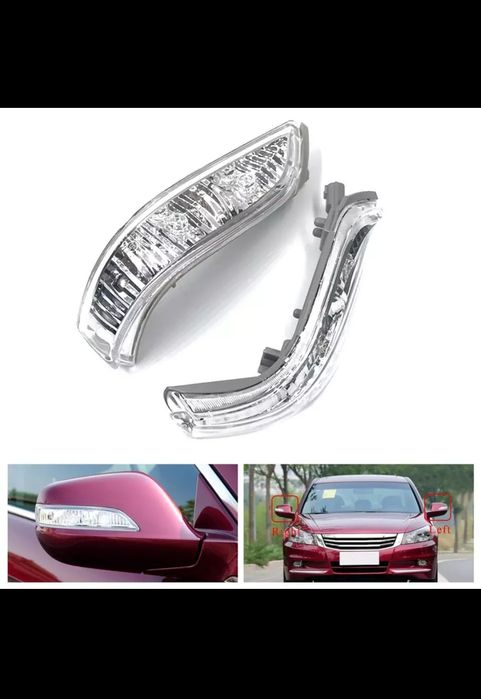 Honda accord 8  поворотники бокового  зеркала