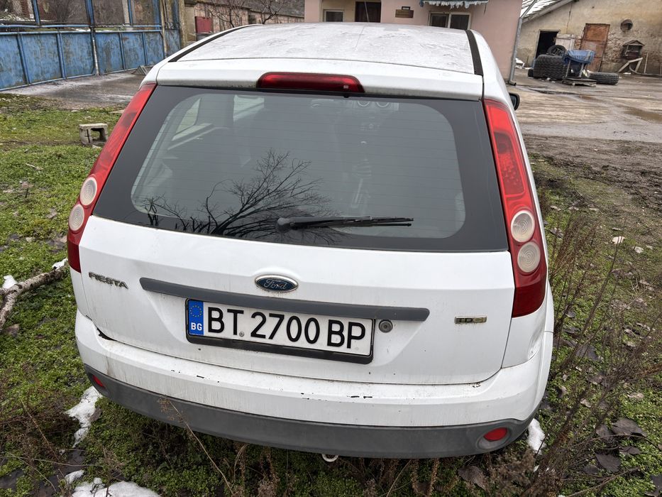Ford Fiesta 1.4 TDCI 2007 товарен