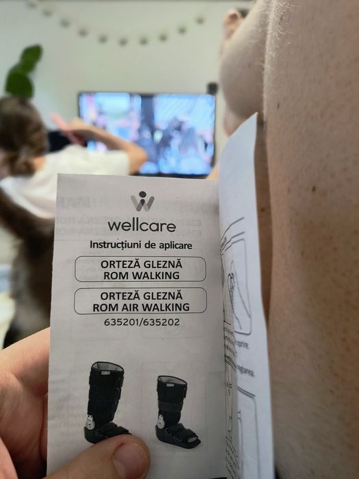 Orteza glezna Wellcare Rom Walking