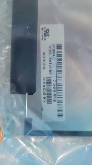 Display 13.3 Led LP133WF9 Rev SP B4. Slim 30 pini