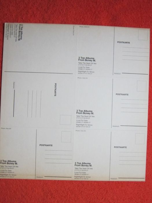 vinil rar Boney M Nightflight To Venus +poze made Germany1978