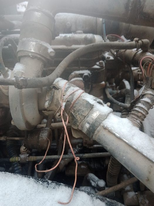 Мотор МТЗ с турбиной