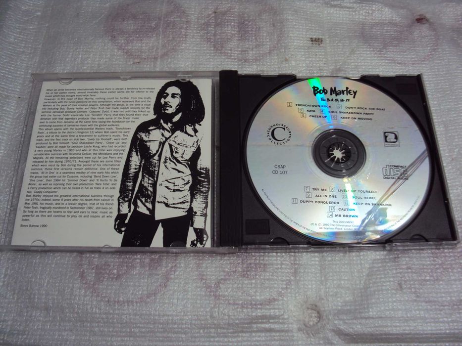 cd-uri originala cu BOB MARLEY
