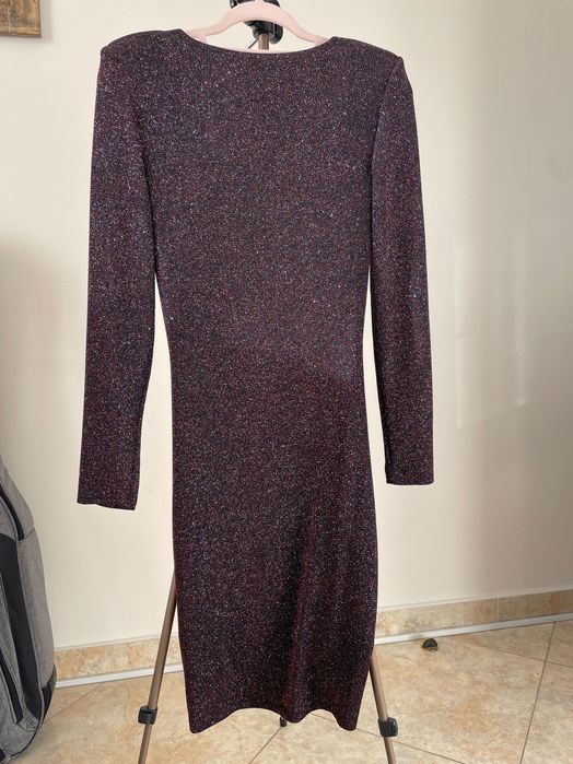 Mango party cocktail dress рокля с брокат парти