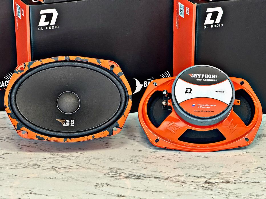 DL Audio Gryphon Pro 69 Midbass Мощные мидбасы  150 Вт|(kenwood 718)