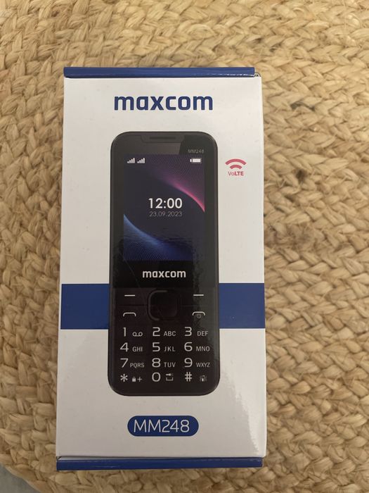 Telefon mobil cu taste Maxcom MM428L, Dual SIM, Black