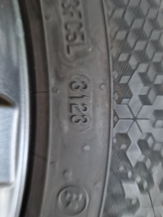 Roti aliaj AUDI A6 C8+ anvelope CONTINENTAL 225/60/17