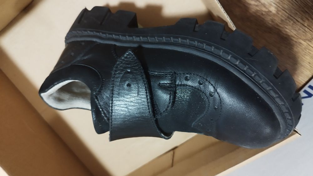 Туфли для девочки кожанные Турция