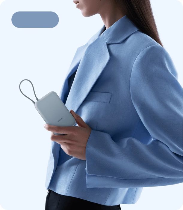 Портативный внешний аккумулятор Xiaomi Power Bank 10000mAh