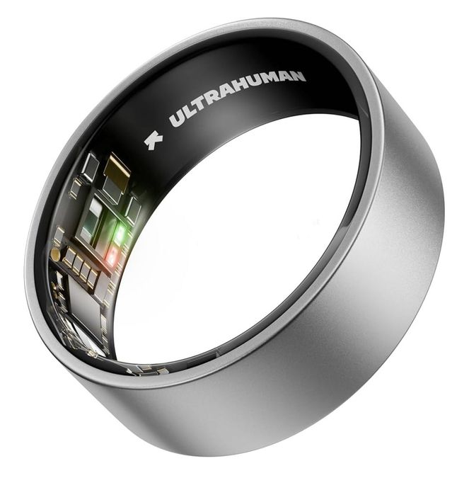 Новый Ultrahuman Ring AIR — Размер 9, Raw Titanium