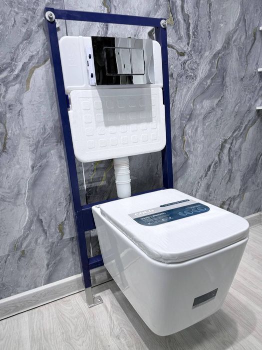 Унитаз подвесной инсталляция osma unitaz