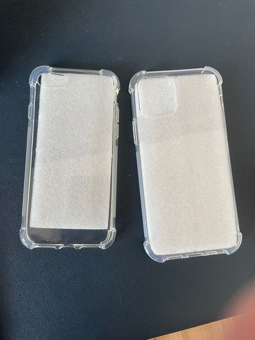 Прозрачен кейс iPhone7/8/Plus/SE/X/XS/11,12/Pro/Max/mini/13/14 Pro/Max