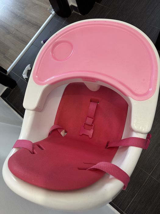 Scăunel de masă pentru bebeluși Moby-System – stare foarte bună