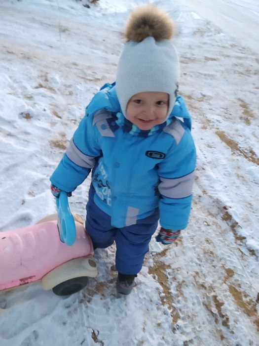 Комбинезон зима размер 92-98 см