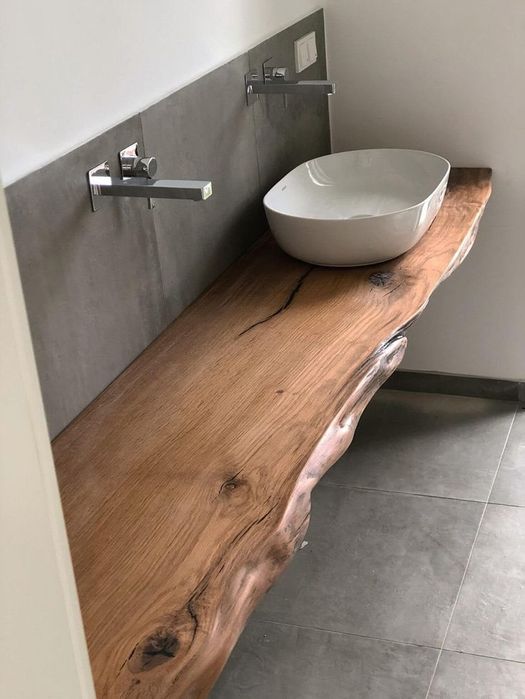 Blat baie lemn masiv | 160x50 cm | blat 5 cm