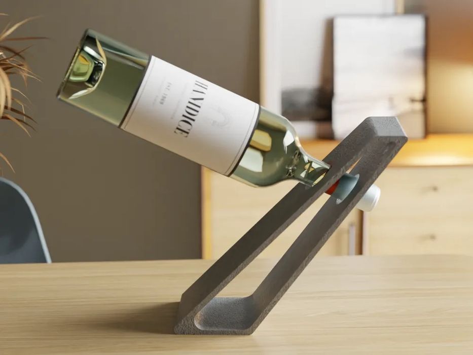Поставка за вино - Левитираща