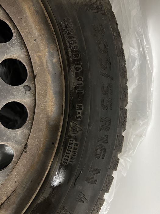 Зимни гуми 16 Continental с джанти