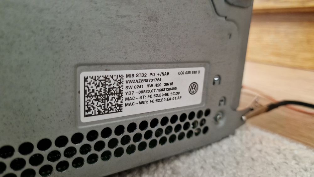 Navigatie VW OEM Mib 2 ( CP OFF ) Android Auto /Apple  Carplay