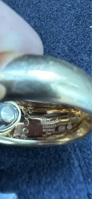 Chopard пръстен с диаманти