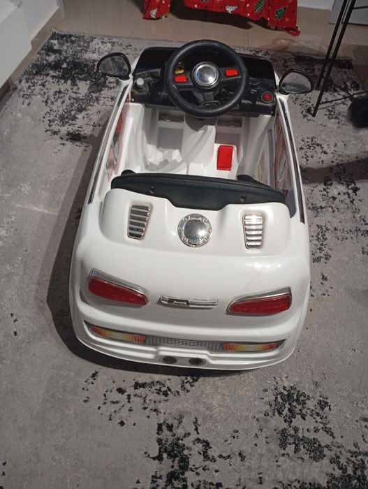 Masinita electrica copii- FIAT 500 decapotabil