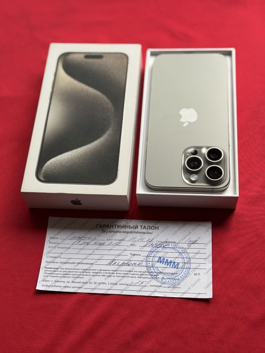 Iphone 15 Pro Max 512 gb емкость 90