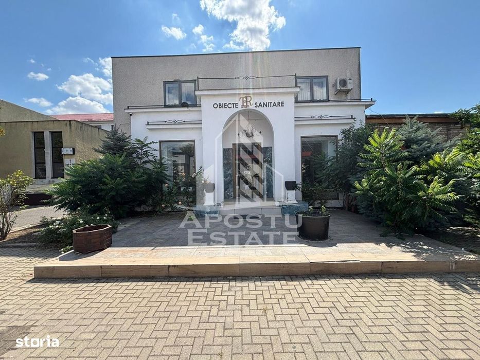 Spațiu Comercial/Showroom de închiriat Aradul Nou - 380 mp + Parcare