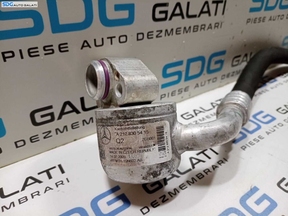 Teava Conducta AC Aer Conditionat Clima Mercedes Clasa E Class W212 E220 2.2 CDI 2009 - 2015 Cod A2128305415 [M4954]