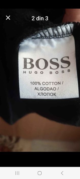 Rolling bumbac HUGO BOOS. marimea M. Original. Doar în Timișoara .