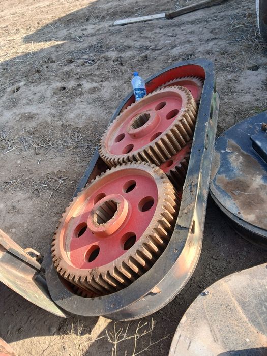 Колеса с редуктором от крана