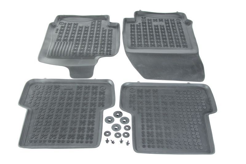 Set covorase auto din cauciuc Renault Scenic si Grand Scenic 2 (JM), 2003-2009, Scenic si Grand Scenic (JZ) 2009-2016 presuri tip tavita marca Rezaw Plast, 3 buc, elastomer