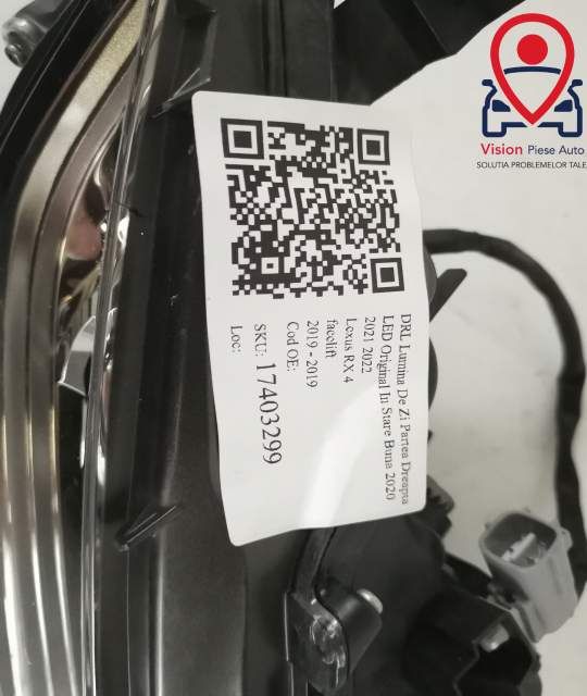 Дневни светлини LED Оригинални Дясна Страна В Добро Състояние Лексус Р