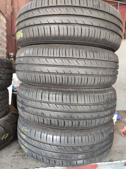 4бр Като нови летни гуми 195 60 15 - Kumho - DOT 2023