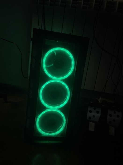 SETUP GAMING PC+MONITOR+tastatura spacer