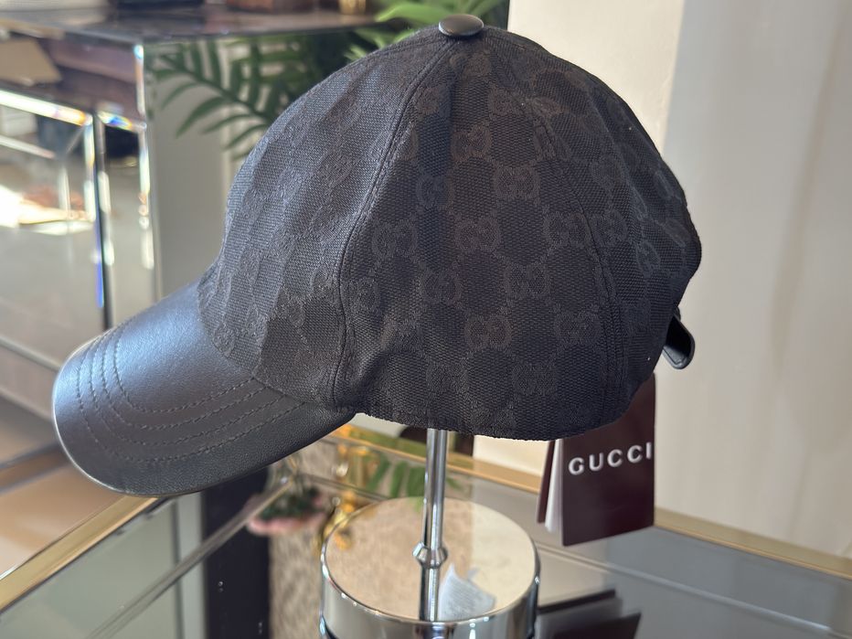 Șapcă Gucci din piele – nouă cu etichetă Model Unisex