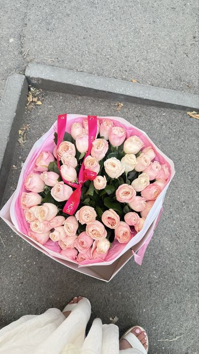 цветы роза 51шт
