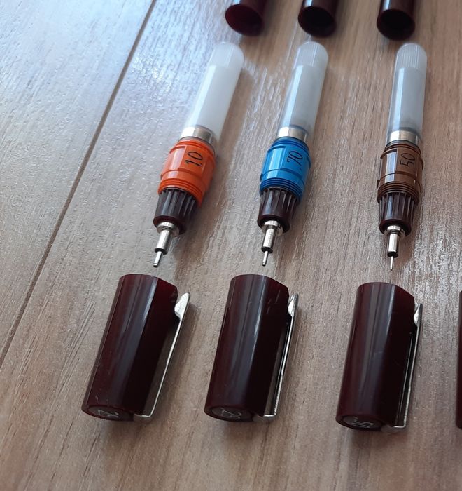 3 Рапидографи Rotring Isograf