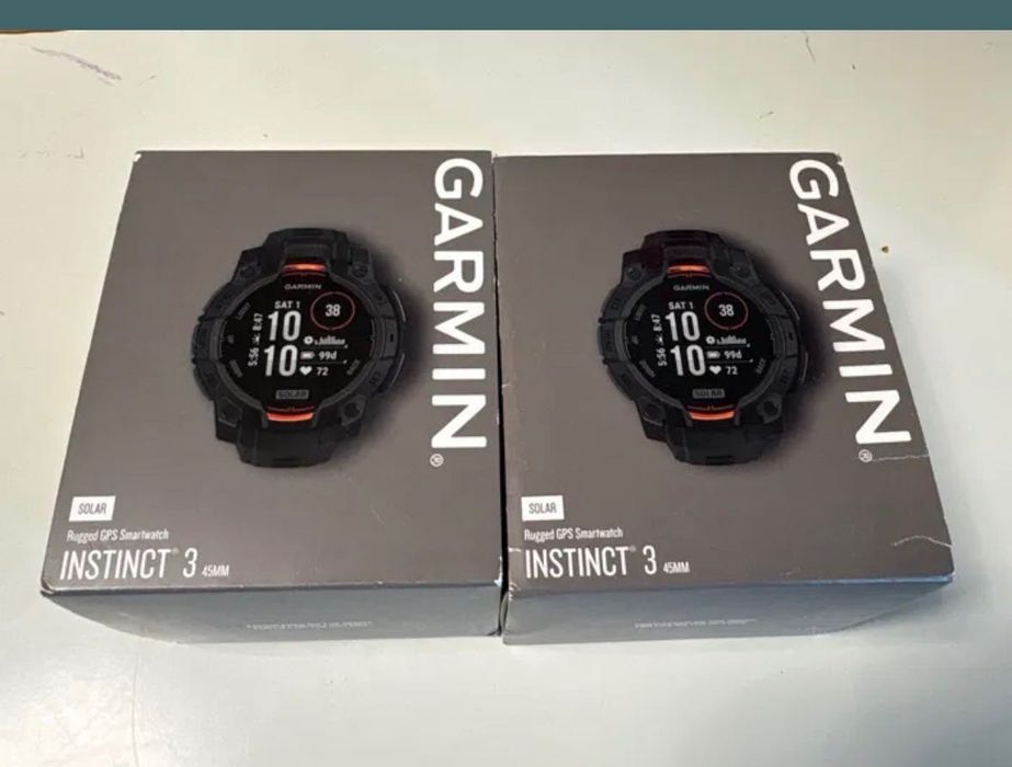 Ceas Garmin Instinct 3, 45mm, Solar, GPS, Android/iOS,