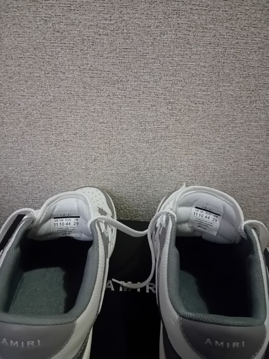 Amiri skeleton low grey