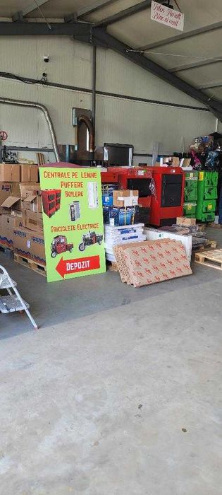 Depozit de Centrale termice pe lemne ,carbuni ,brichete si peleti !