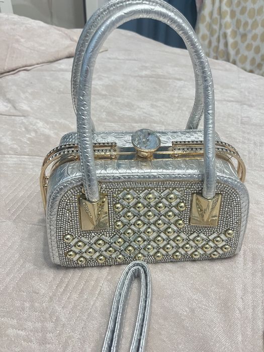 сумка женская блестящая