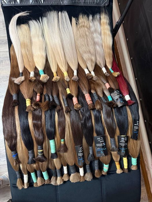 Продам оптом натуральные волосы разные