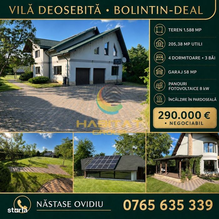 Vânzare Vilă în Bolintin-Deal !