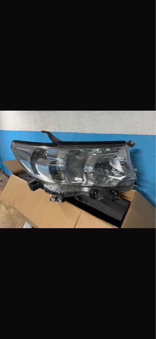 Фары на тойота прадо