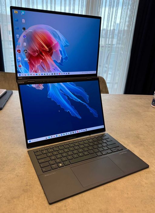 ASUS Zenbook Duo 14 UX8406MA – Ultra 9 – 32GB RAM – Два 3K OLED тъчскрийна – 1TB SSD