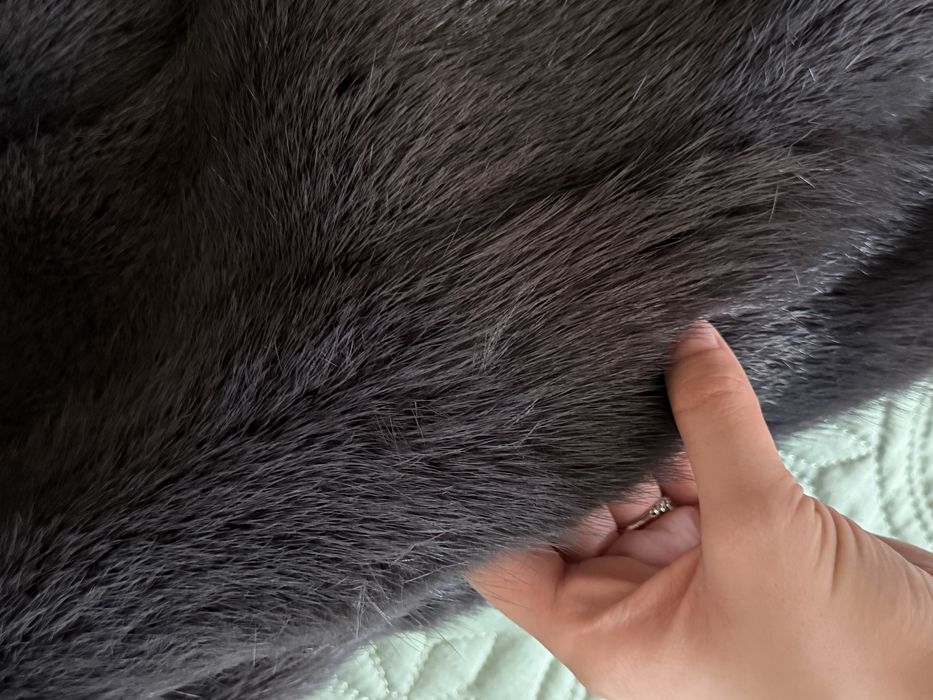 женская норковая шуба