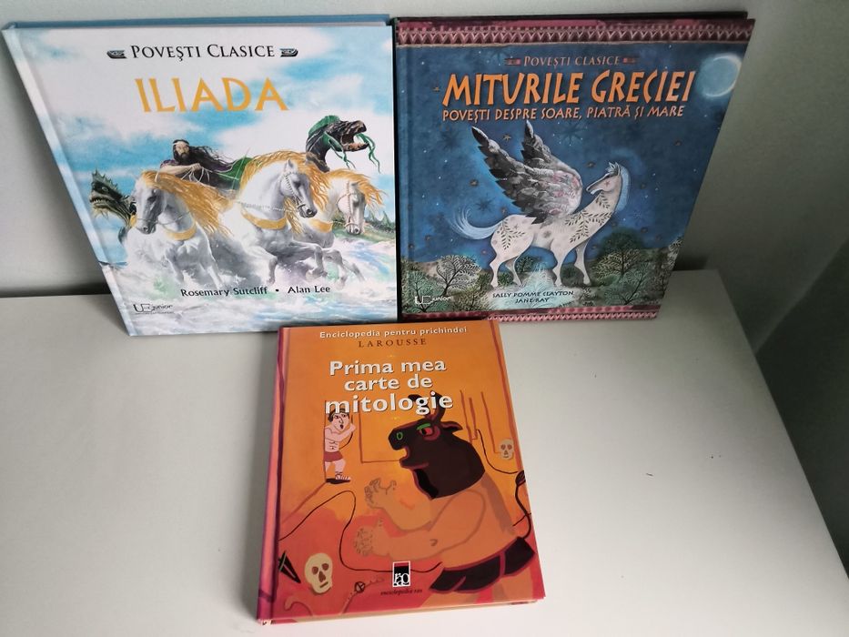 Iliada, Miturile Greciei, Prima mea carte de mitologie - set