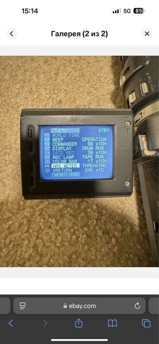 Профессиональная видеокамера Sony DVCAM