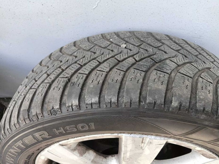 Vand  Set 4 roți iarnă 205/55 R16 – anvelope SH + jante aluminiu